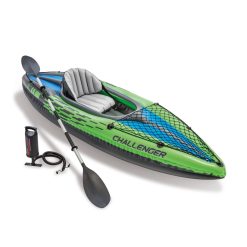 Intex - Kayak - Challenger 1 - Pour 1 personne - Vert
